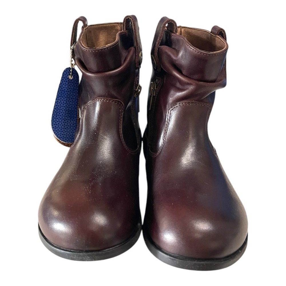 Birkenstock Sarnia Leather Ankle Boots Espresso Brown Women’s 36 (Us 5)